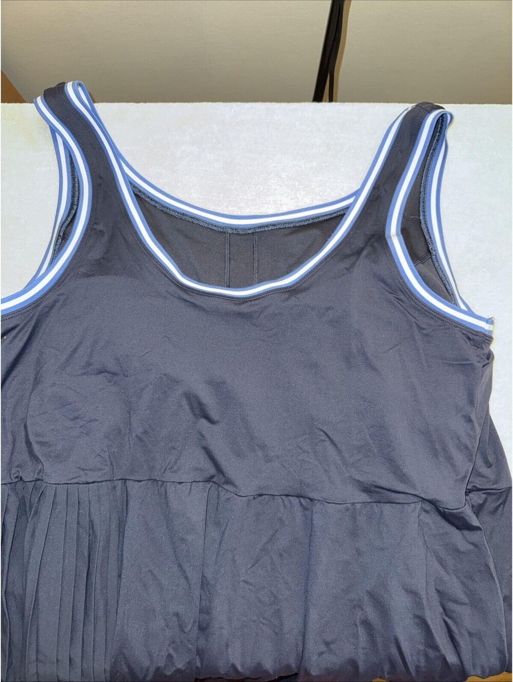 All In Motion Women Tennis Active Athletic Dress with Built in Shorts 2xl Blue